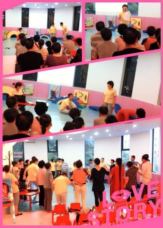 “活到老，學(xué)到老，教育寶寶爺爺奶奶講技巧”----隔代教育輔導(dǎo)班講座報(bào)道